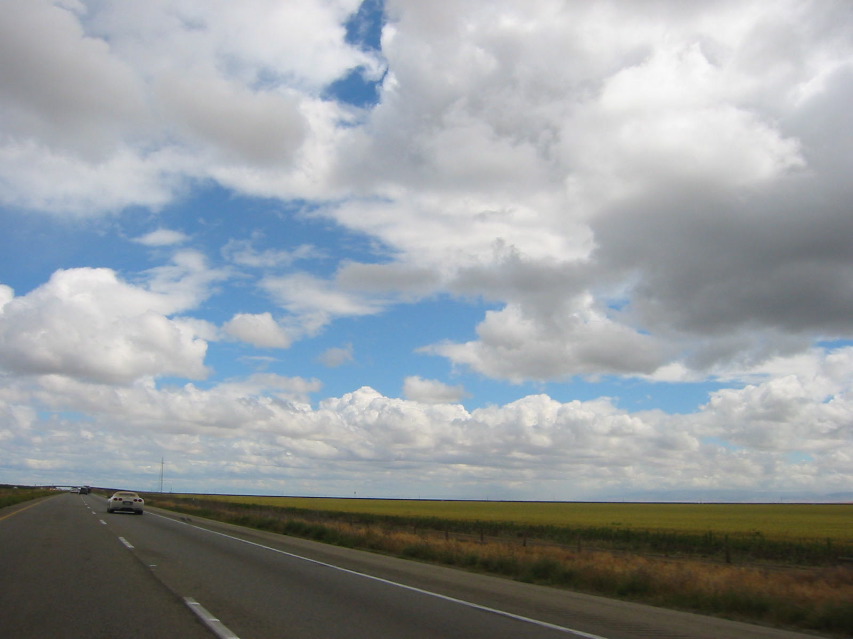 Central Valley sky.