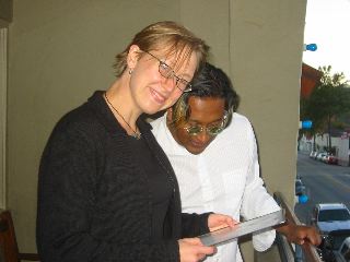 Liz and Arshad, Santa Barbara