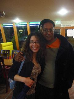 Karen Yee and Arshad at Ambala.