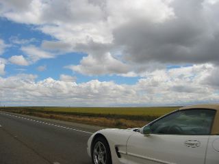 Central Valley sky.