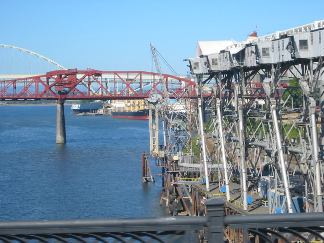 Broadway and Fremont bridges, Portland, OR.