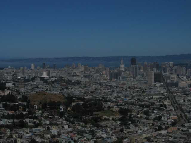 San Francisco seen from Twin Peaks
