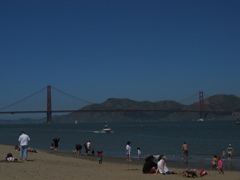 Crissy Field and the Golden Gate Bridge