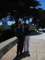 Mum and Dad at Coit Tower