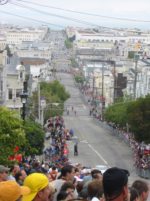 A long view down Fillmore to the Marina.